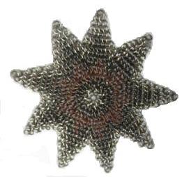 Chain Mail 9-Pointed Star #6 - Small